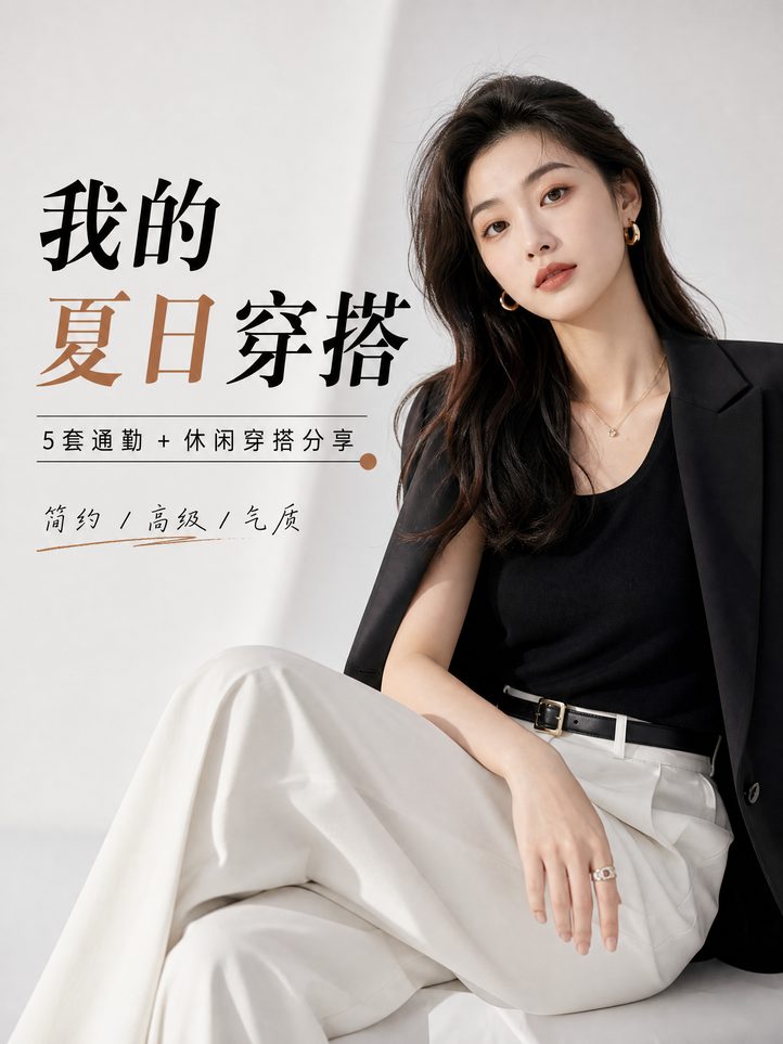 陈美娇穿搭视频-夏日时尚穿搭视频教程